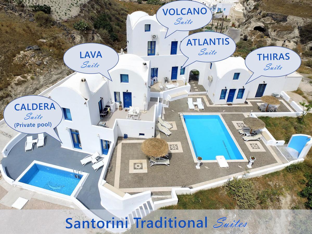 Santorini Traditional Suites Vóthon Exterior foto